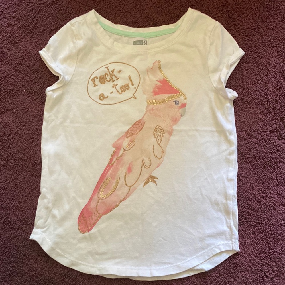 Crazy 8 Shirt girls size 5-6